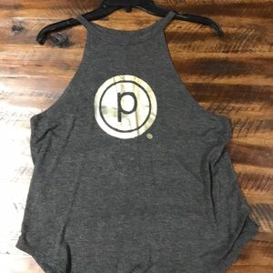 Pure Barre high neck swing Tank